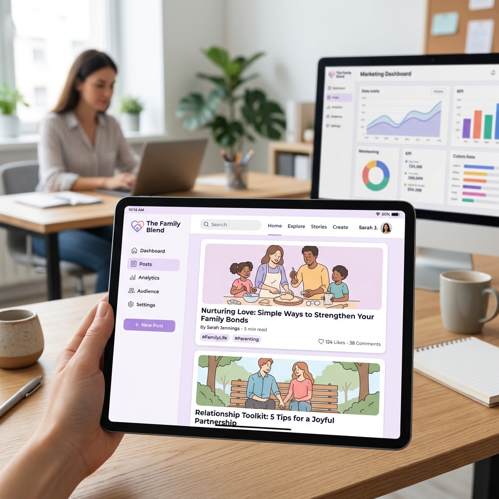 Developing a Modern Family Blog Platform: UX Architecture & Launch Strategy